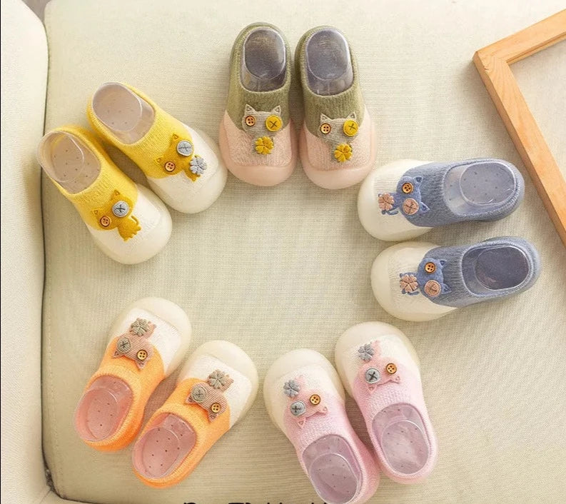 Baby Cartoon Pattern Non-slip Cotton Floor Socks childrensterritory
