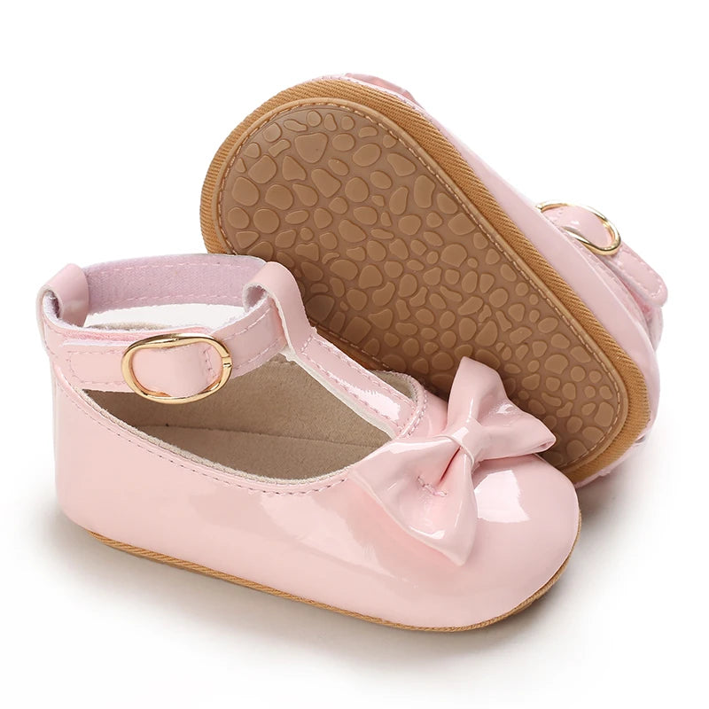 Princess Prewalkers Moccasins Rubber Sole Shoes childrensterritory