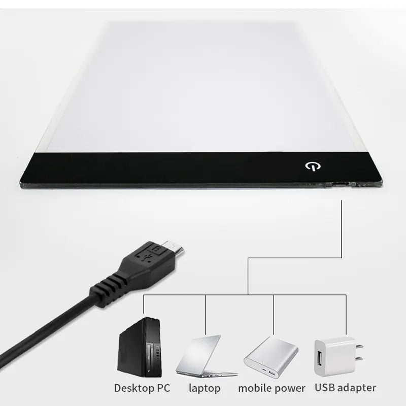 A4 Level Dimmable Led Drawing Pad Creative Gifts For Children childrensterritory