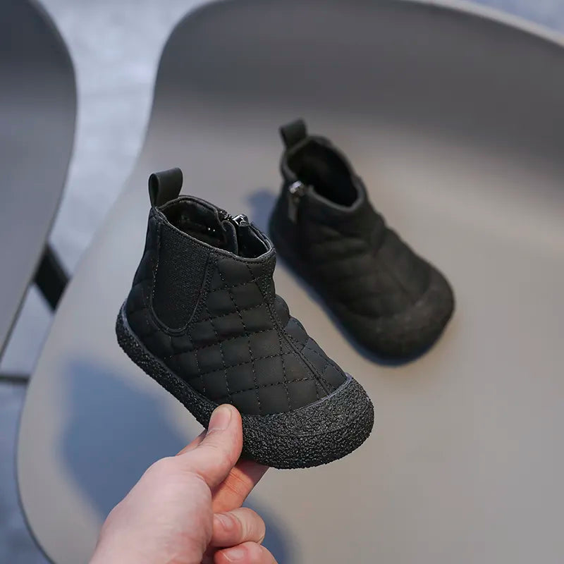Baby/Kids Non-Slip Plush Cotton Snow Boots childrensterritory