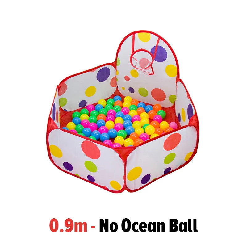 Foldable Shootable Ball Pit Play Tent for Kids Holiday Gifts