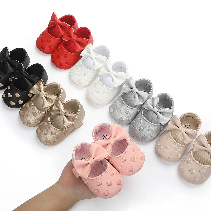 Newborn Baby Classic Multicolor Leather Shoes childrensterritory