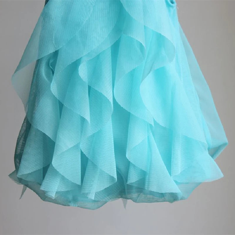 Baby Girl Elegant Chiffon Birthday Party Dresses & Headband childrensterritory