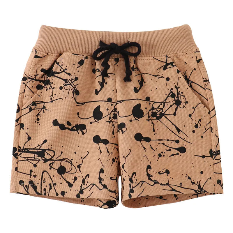 Animal Cartoon Print Kids Boys Shorts Summer Pants childrensterritory
