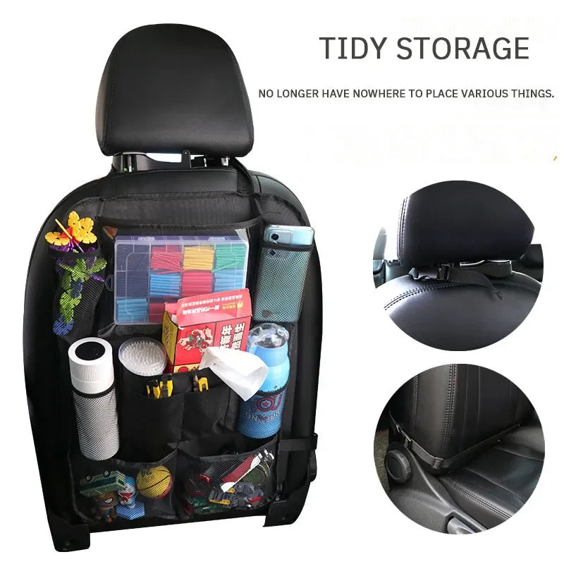 Multi Purpose Foldable Car Back Seat Organizer