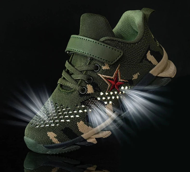 Breathable Mesh Running Sports Shoes for Kid Boys childrensterritory