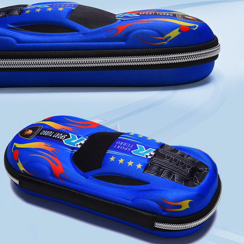 3D Racing Car Design Pencil Cases For Children childrensterritory