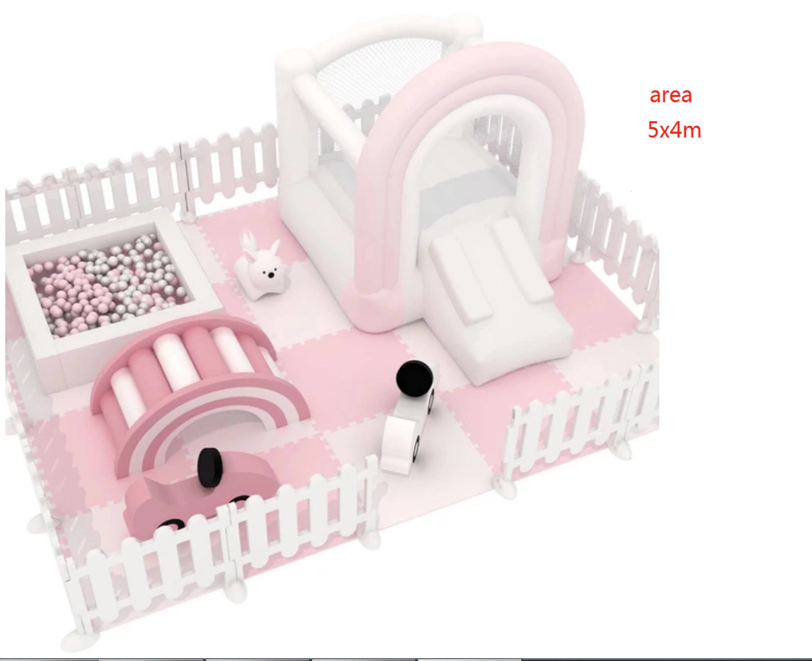 Kids Soft Play Equipment Set: In/Out door Playground childrensterritory