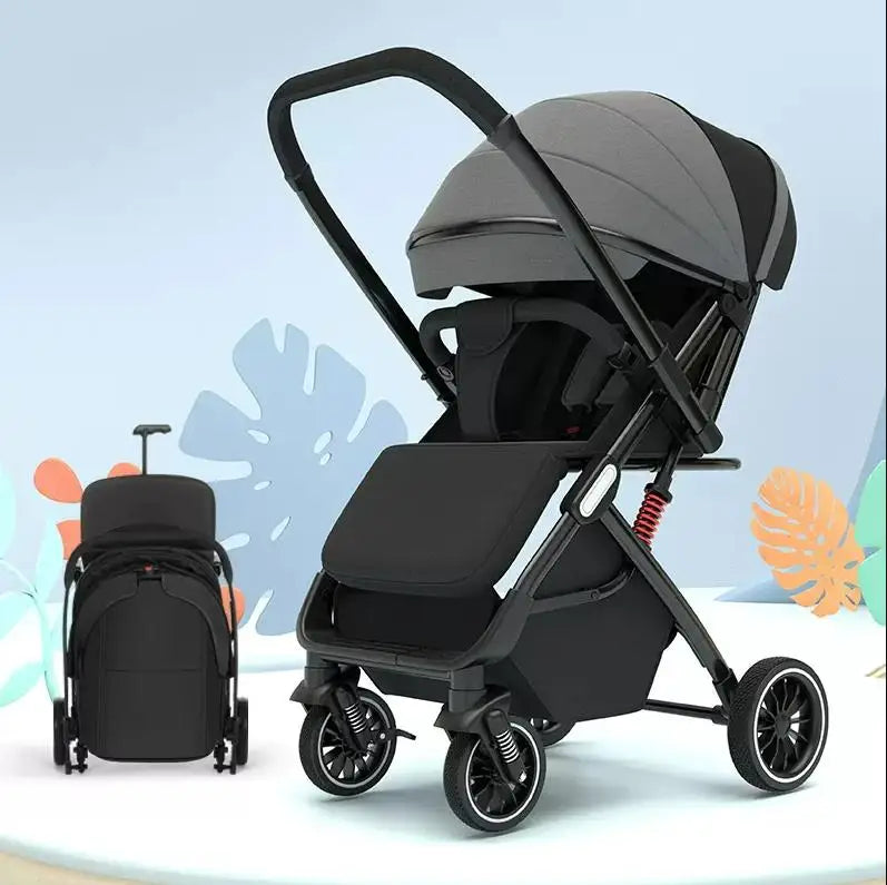 Bi-directional Lightweight High Landscape Baby Stroller childrensterritory