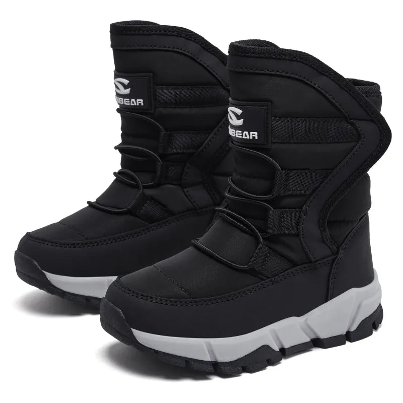 -30 Degree Kids Thick Mid Warm Waterproof Non-slip Boots childrensterritory