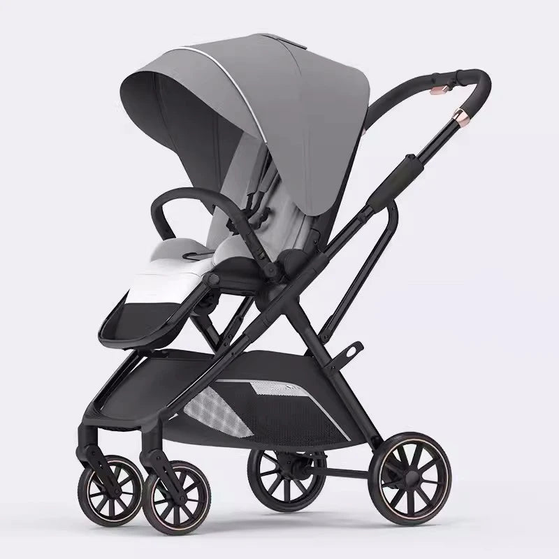 Luxury Portable High-View Baby Stroller