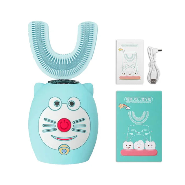 Automatic USB Rechargeable Kids U Shape Toothbrush childrensterritory