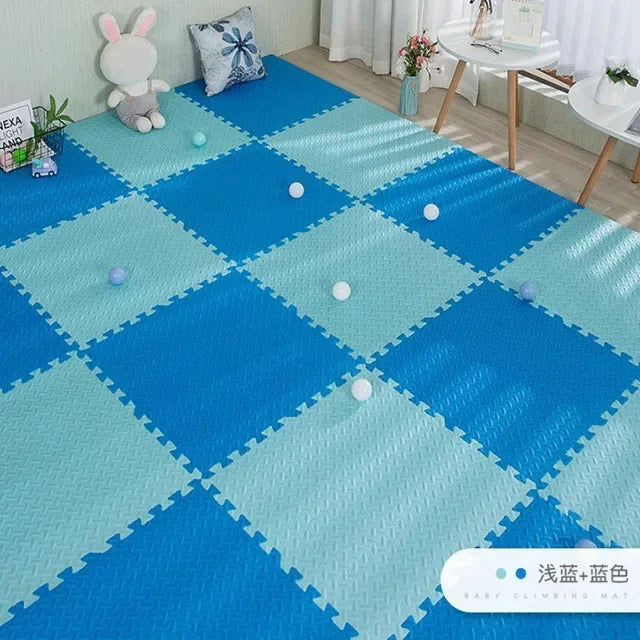 Soft Interlocking Puzzle Mat Play for Kids Room