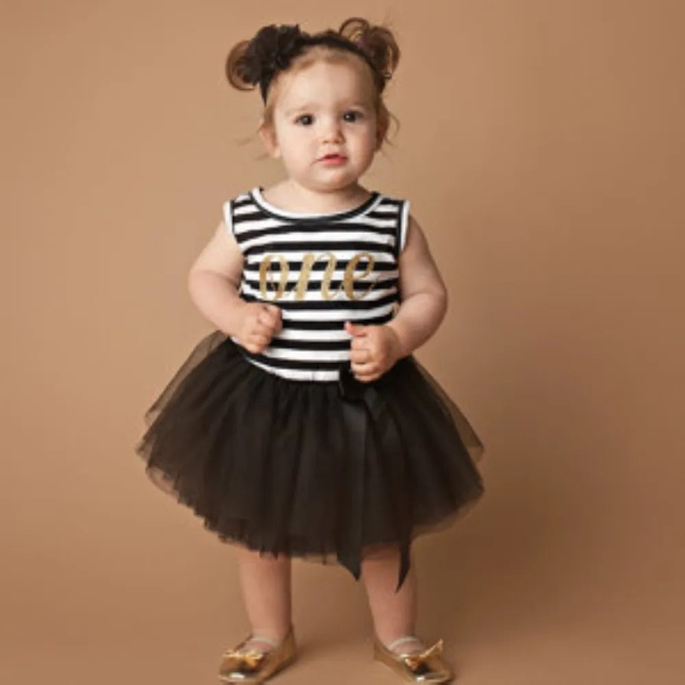 Unicorn Design Tutu 1st Birthday Party Baby Girls Dress childrensterritory