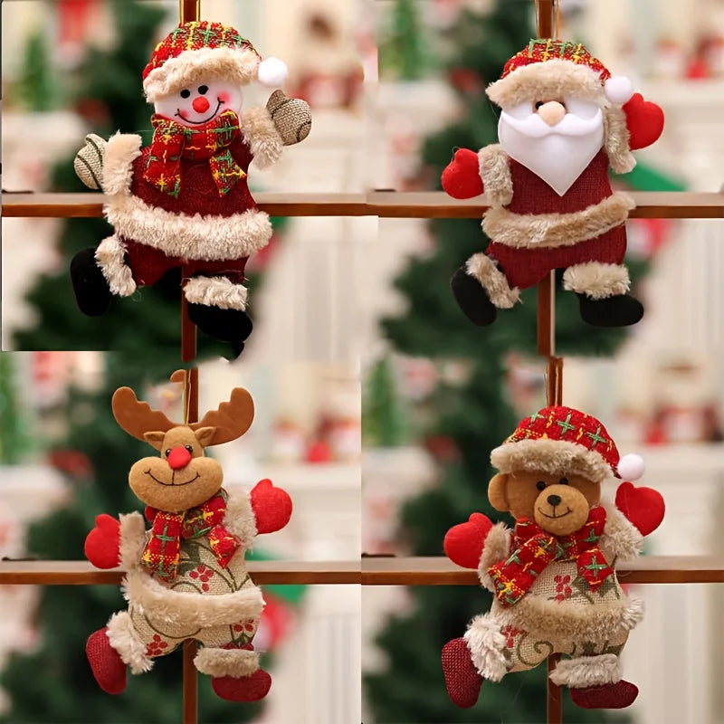 Dancing Santa Hanging Toys for Christmas Tree Decoration