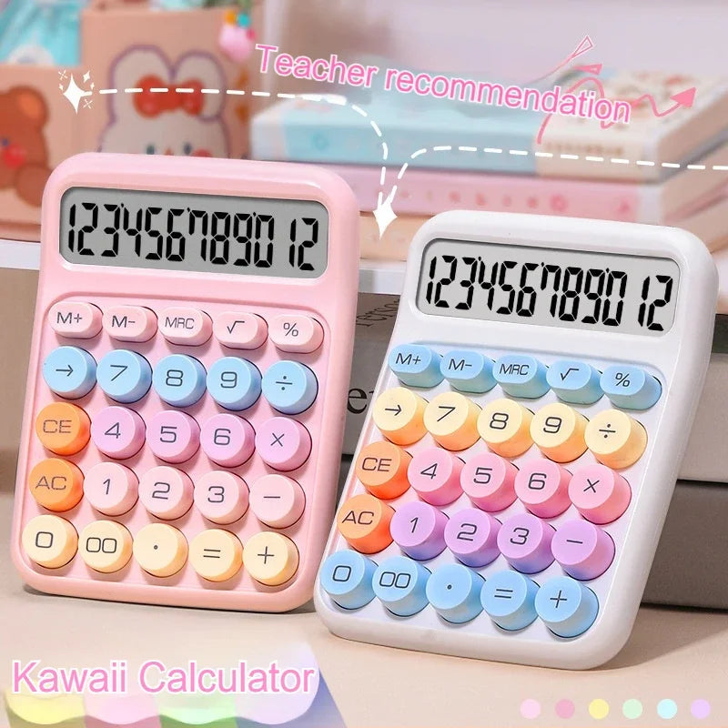 Colorful Scientific Calculator With Display Dot Keyboard Button childrensterritory