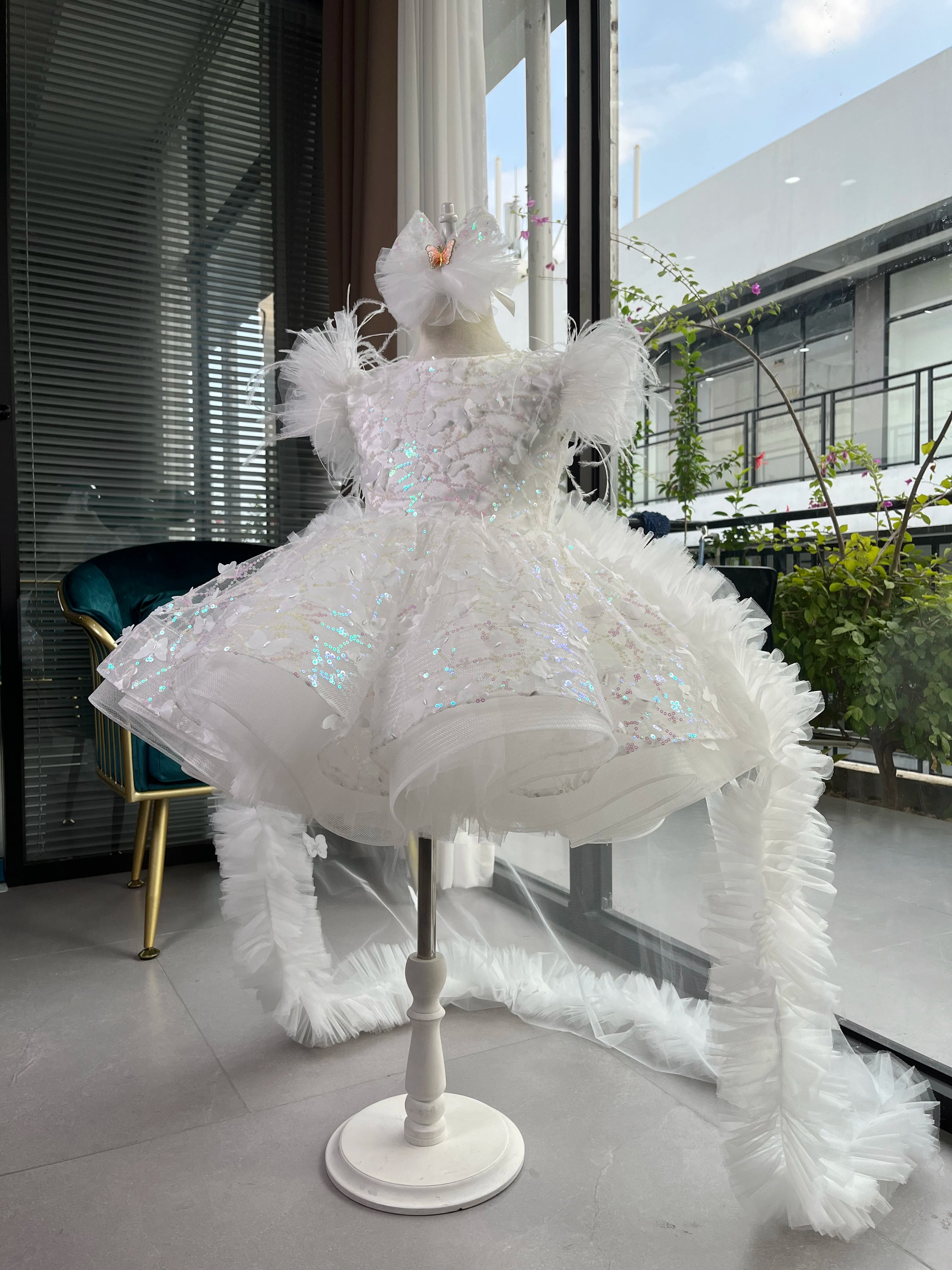 Gorgeous Lace Tulle Girls Special Occasions Luxury Dresses childrensterritory