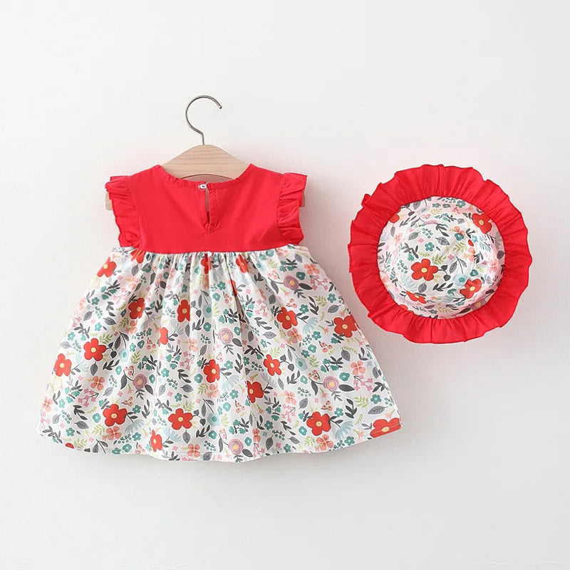 Sleeveless 2-Set Summer Beach Outfit for Girls childrensterritory