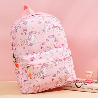 Kids Lightweight Rucksack Rainbow with Leash Custom Backpack childrensterritory