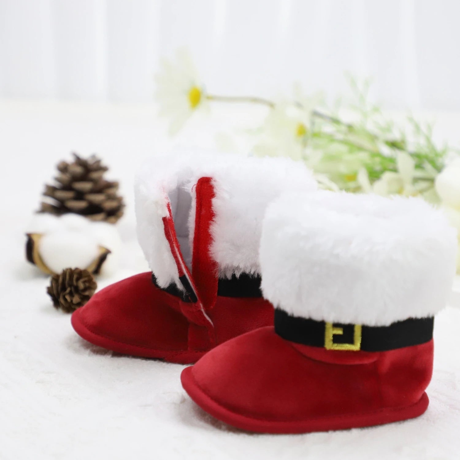 Warm, Non-Slip Baby Snow Boots for Christmas childrensterritory