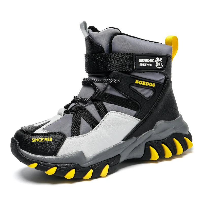 Boys Stylish Winter Long Warm Snow Boots