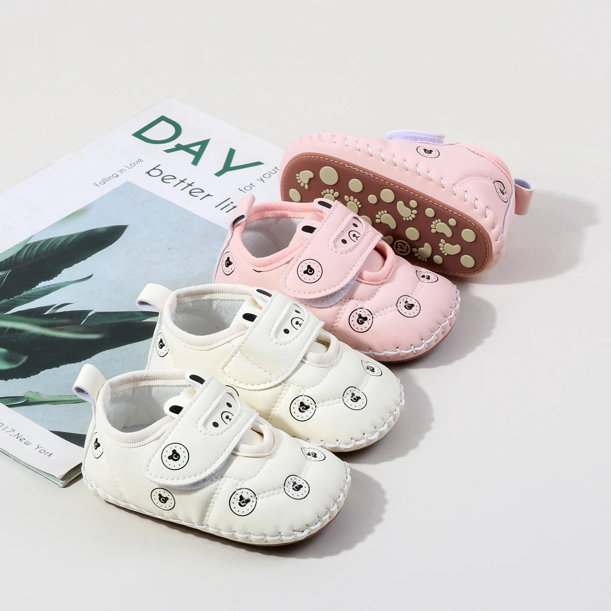 Cartoon Pattern Non-slip Soft Sole Baby Shoes