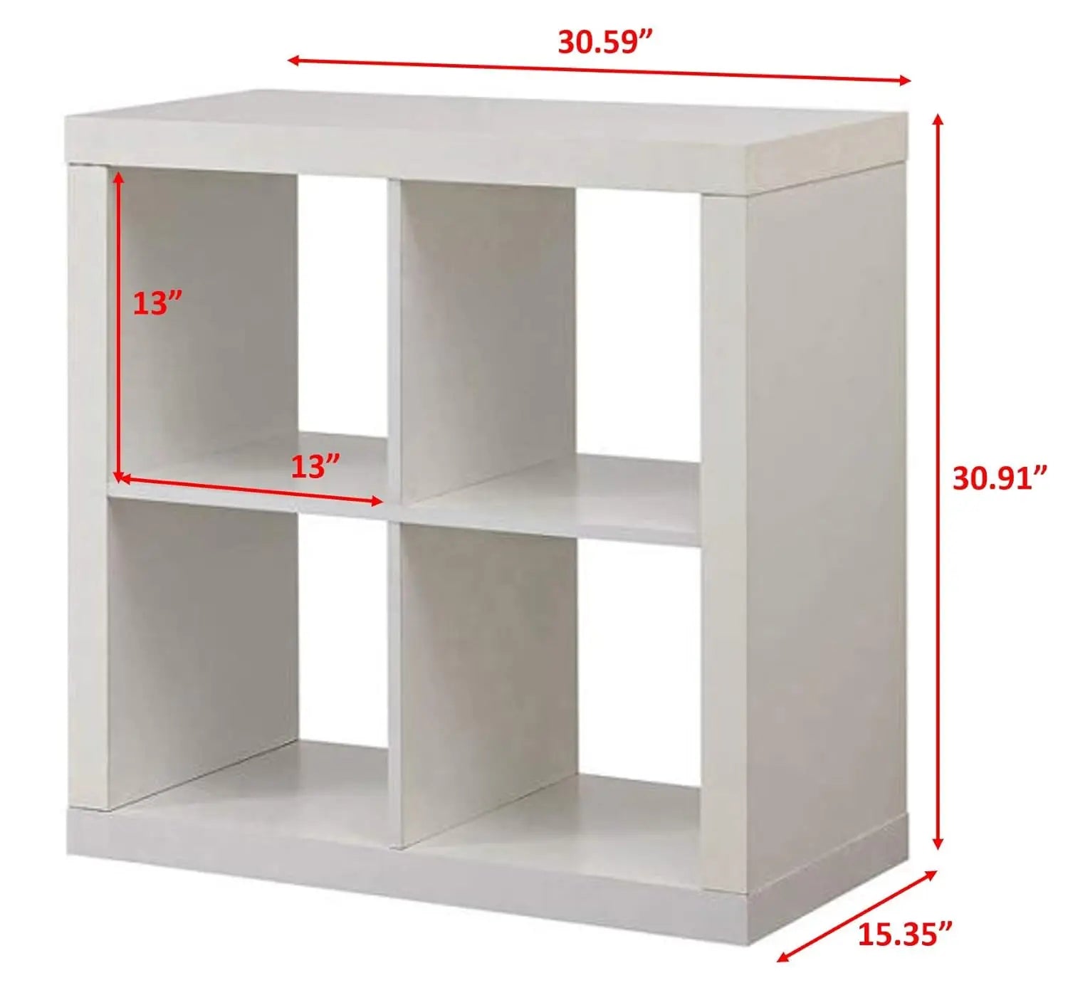 Modern 4-Cube Storage Organizer Shelf for Stylish Living childrensterritory