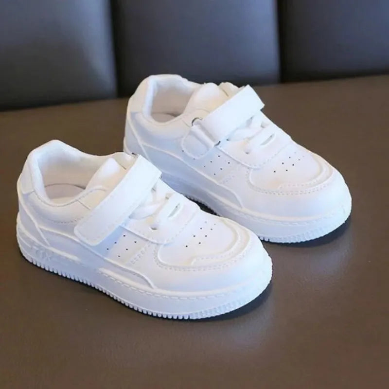 Kids Boys/Girls Soft Soled White Sports Shoes childrensterritory
