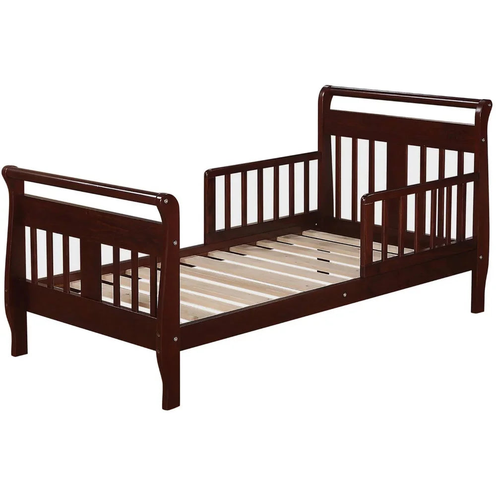 Adorable Wooden Relax Sleigh with Safety Rails for Baby childrensterritory