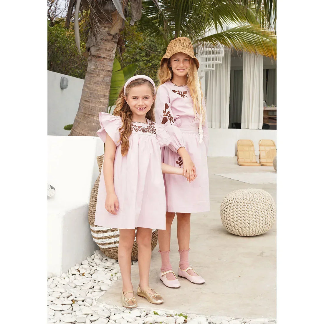 Embroidered Baby/Kids Family Matching Clothing Set for Summer childrensterritory