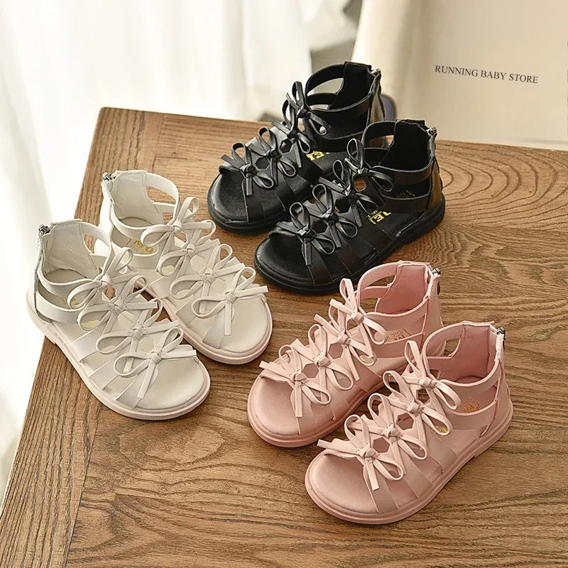 Kids Girls Roman Style Princess Sandals Casual Shoe