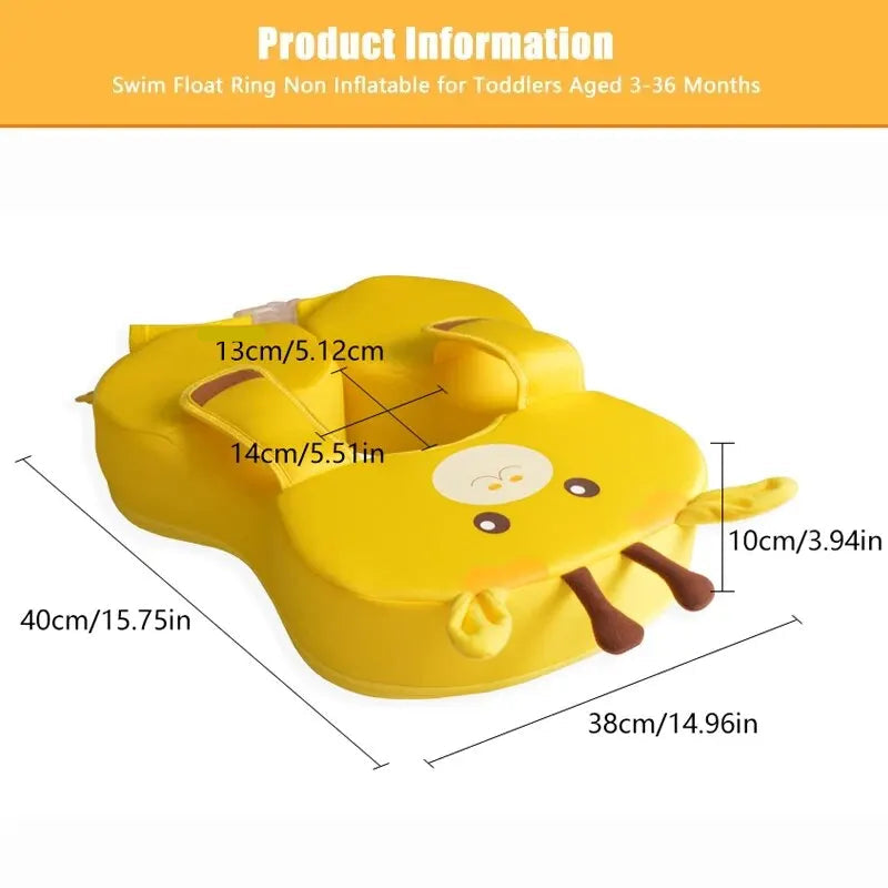 Non-Inflatable Swimming Pool Ring for Baby childrensterritory