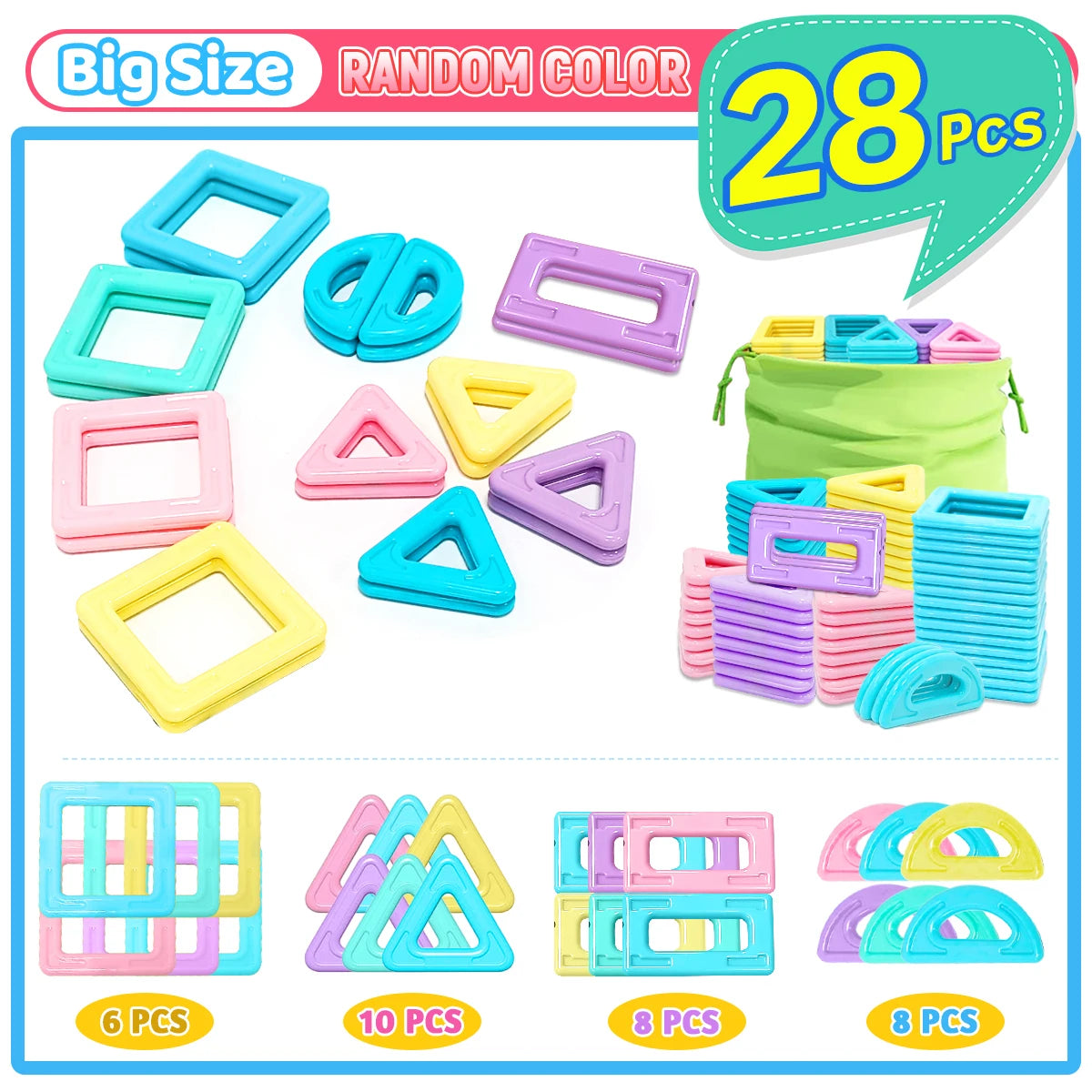 Magnetic Building Blocks/Toys for Kids