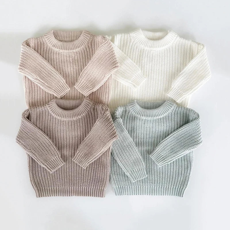 Newborn Baby Knit Pullover Winter Sweater childrensterritory