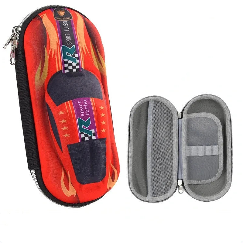3D Racing Car Design Pencil Cases For Children childrensterritory