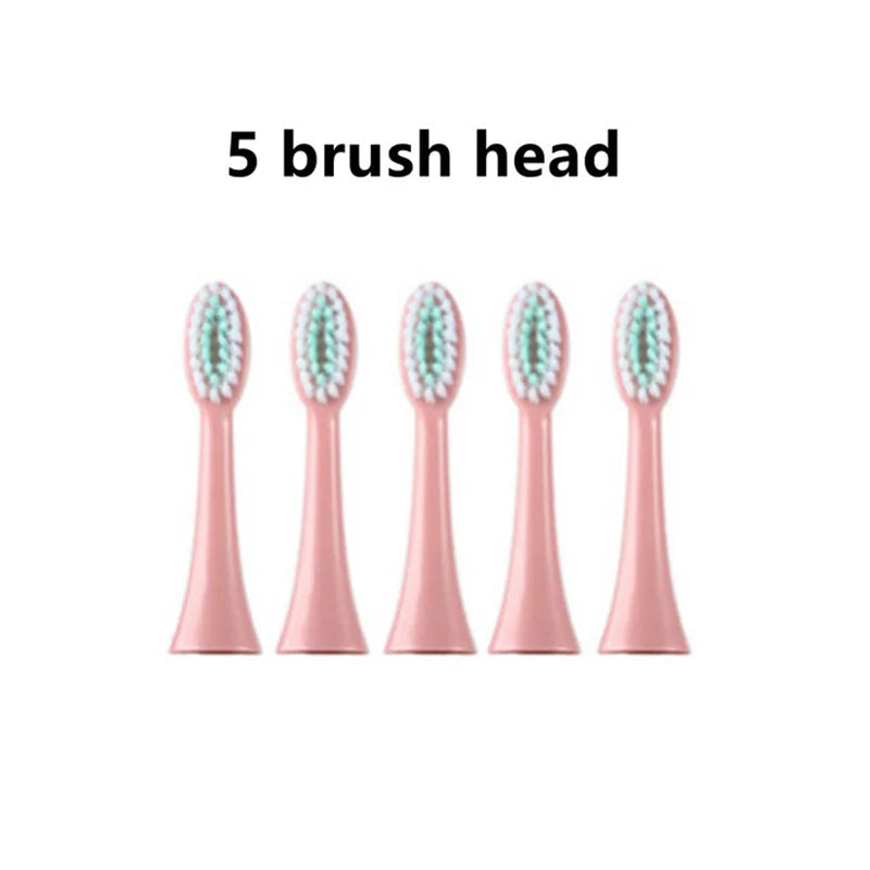 Electric Tooth Brush for Kids with 6 Soft Nozzles childrensterritory