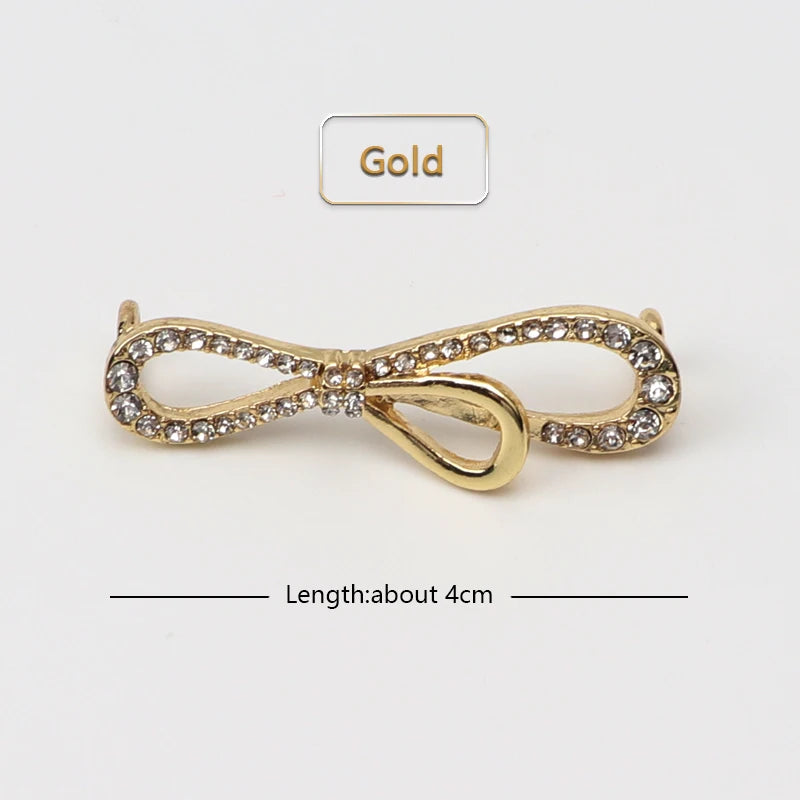 Pearl Shiny Rhinestone Sneaker Shoelace Clips for Girls childrensterritory