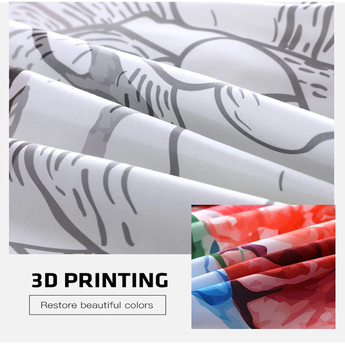 3D Cartoon Animal Print Microfiber Kids Bedding Sets childrensterritory