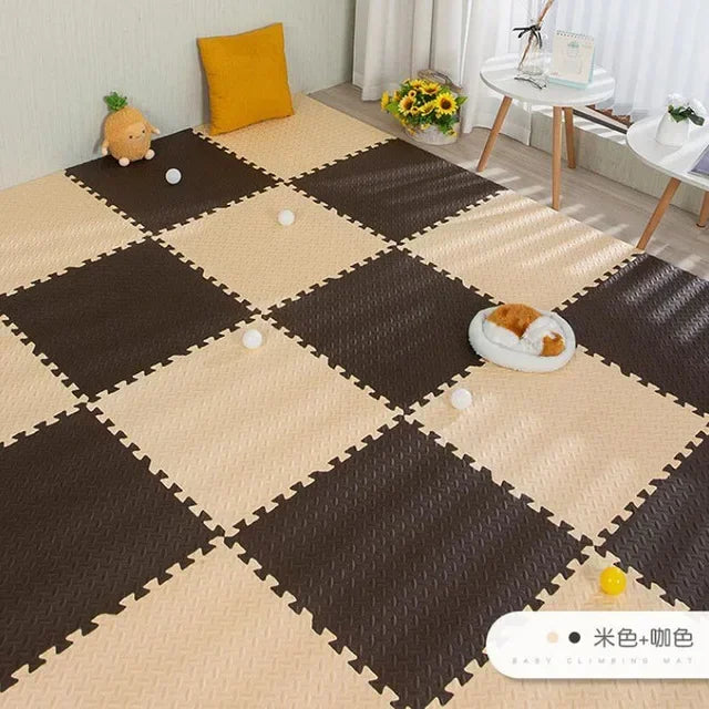 Soft Interlocking Puzzle Mat Play for Kids Room