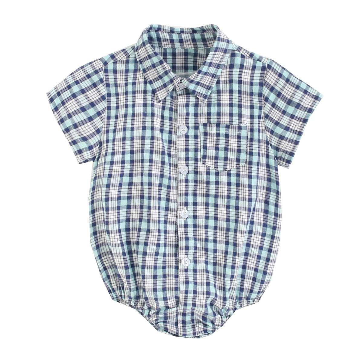 Baby Boys Girls Cotton Short Sleeve Shirts Style Bodysuit childrensterritory