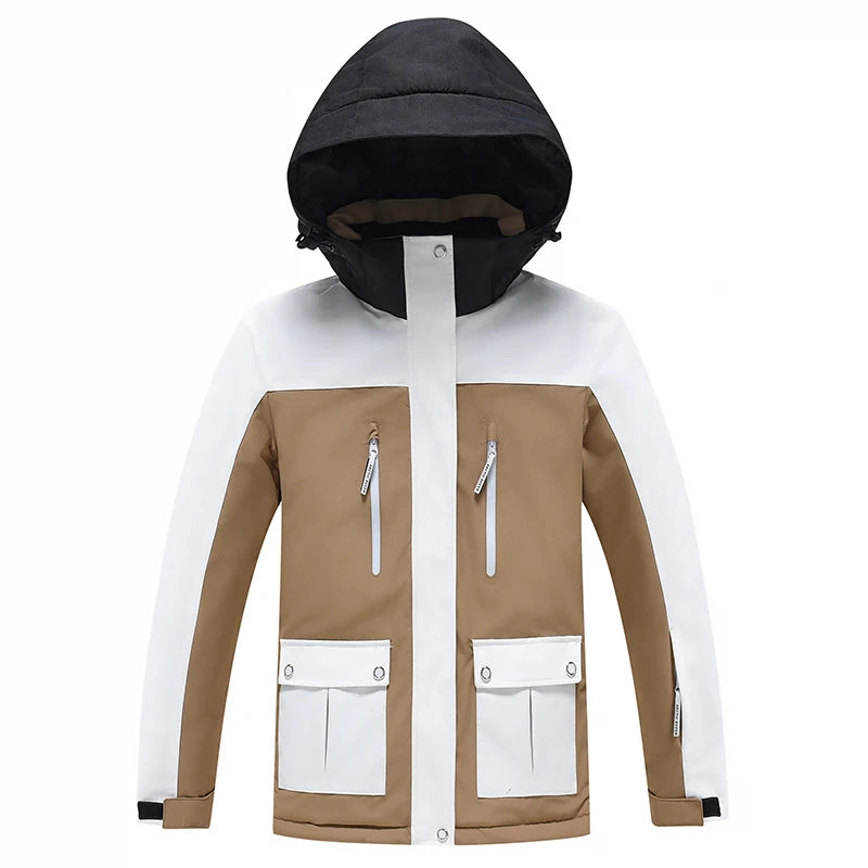Kids Snowboard Clothing Set With Coat and Strap Pants childrensterritory