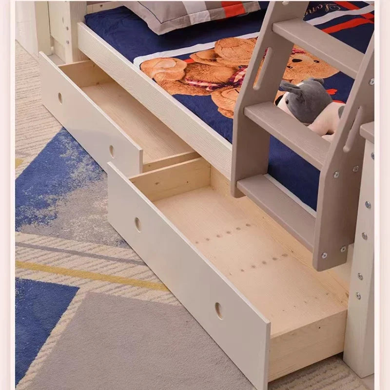 Luxury Kids Bunkbed with Ample Storage Space childrensterritory