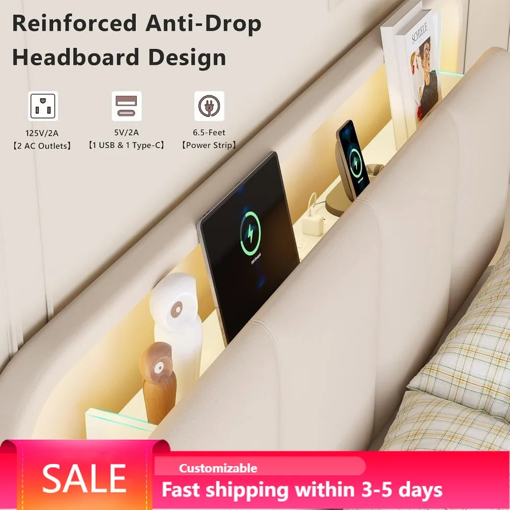 Smart Design Luxury Kids Comfort Bed Frame