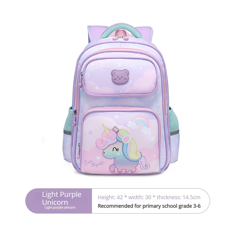 Waterproof Large Capacity Kids School Backpack With Pencil Case childrensterritory