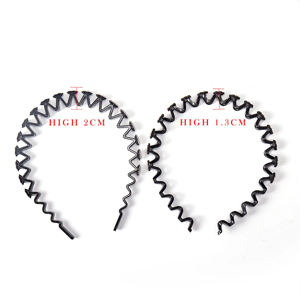 Pearl & Rhinestone Decorated Non-Slip Hairbands for Girls