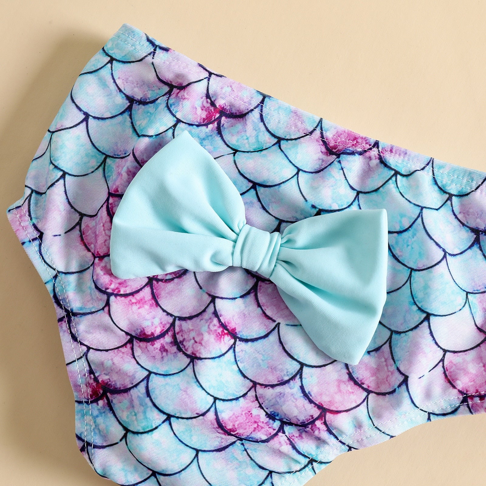 Baby Girl Halter Tassel Tops + Printed Bottom and Headband Set childrensterritory