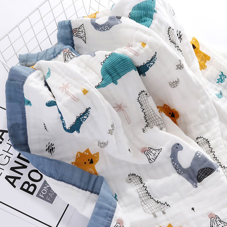 6 Layers 100% Cotton Breathable Newborn Swaddle childrensterritory