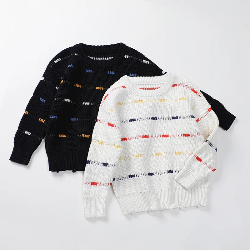 Kids Boys Long Sleeve Knitted Gentleman Cardigans childrensterritory