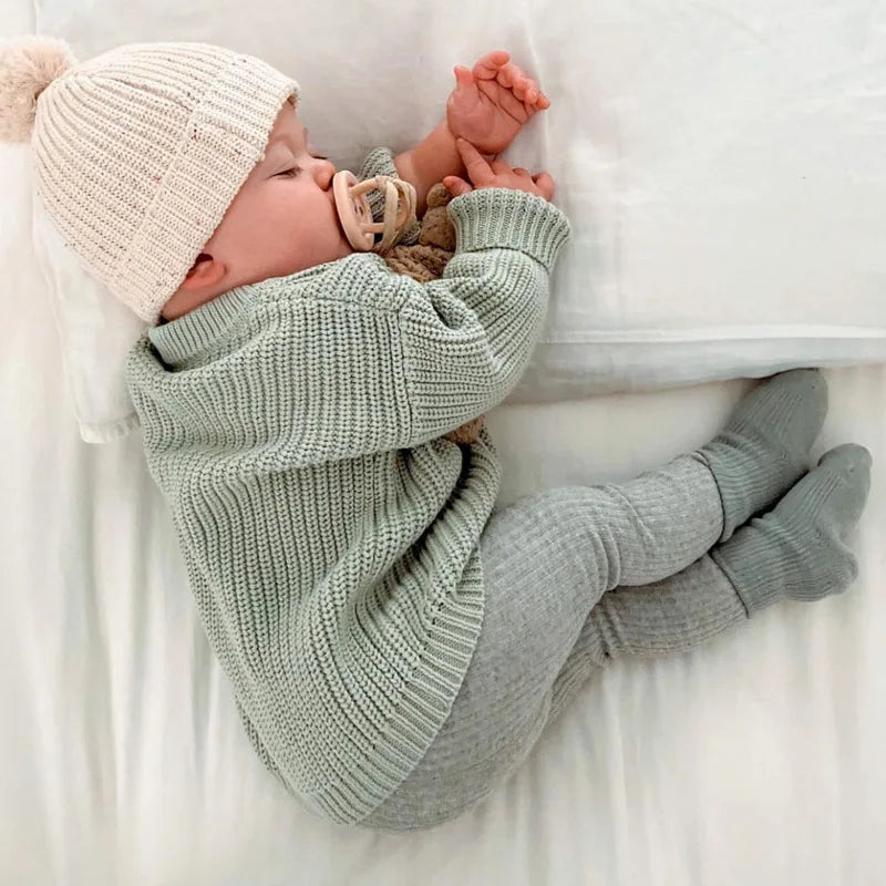 Newborn Baby Knit Pullover Winter Sweater childrensterritory