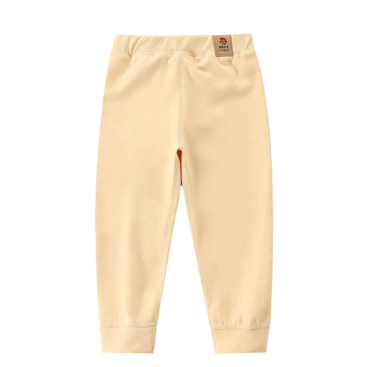 Pure Color Velvet Casual Kids Trousers for Spring and Autumn childrensterritory